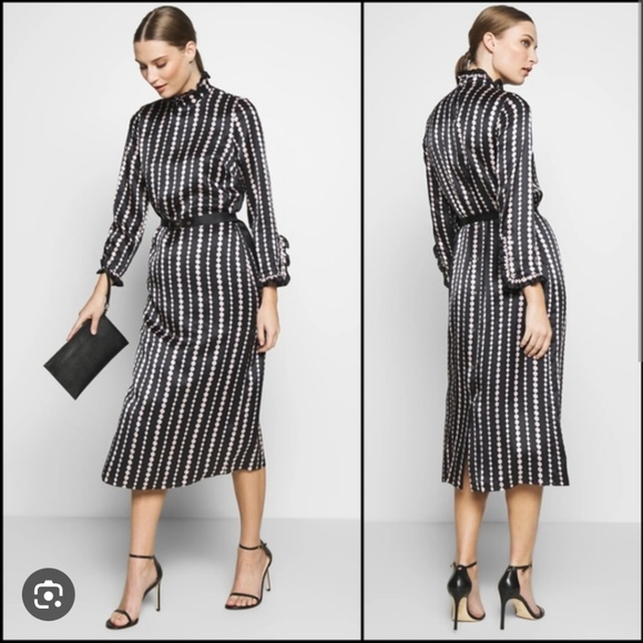 [00] KATE SPADE collection BNWOT 100%silk pearl drops dress - Picture 3 of 8